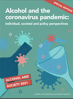 Coverabbildung: Alcohol and the coronavirus pandemic