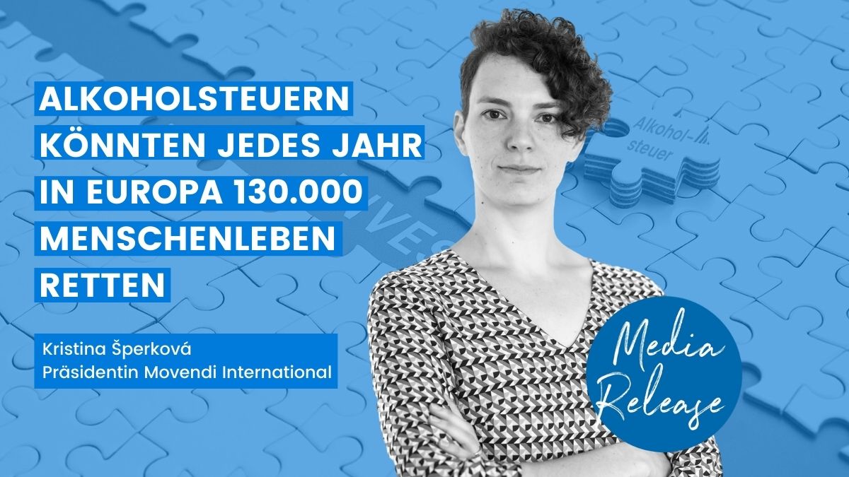 Kristina Šperková mit Zitat zu Alkoholsteuern