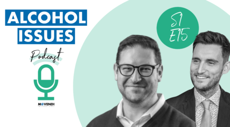 Podcast-Emblem mit Fotos von Maik Dünnbier und Dr. Evan Blecher