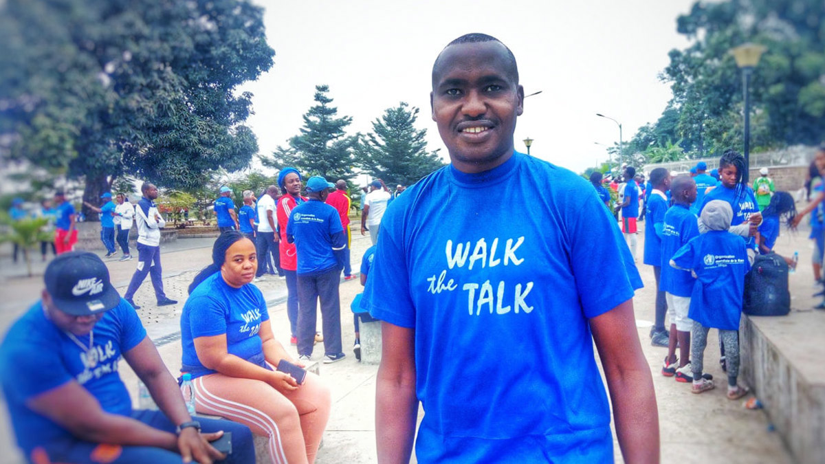 Teilnehmer*innen an 'Walk the Talk'