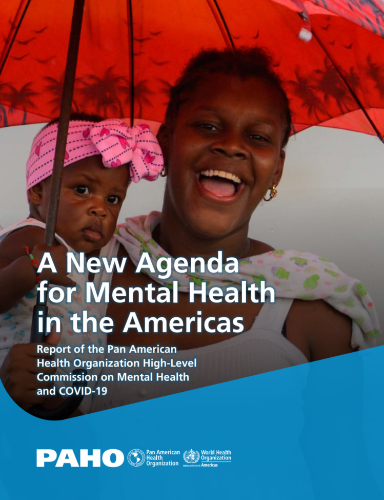 Titelseite des Berichts 'A New Agenda for Mental Health in the Americas'