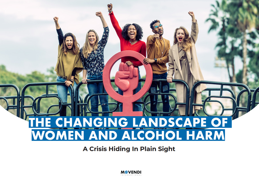 Titelseite The Changing Landscape of Women and Alcohol Harm.