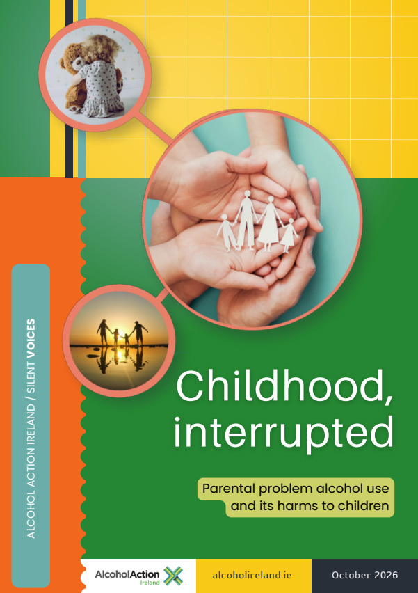 Titelseite 'Childhood, interrupted'.
