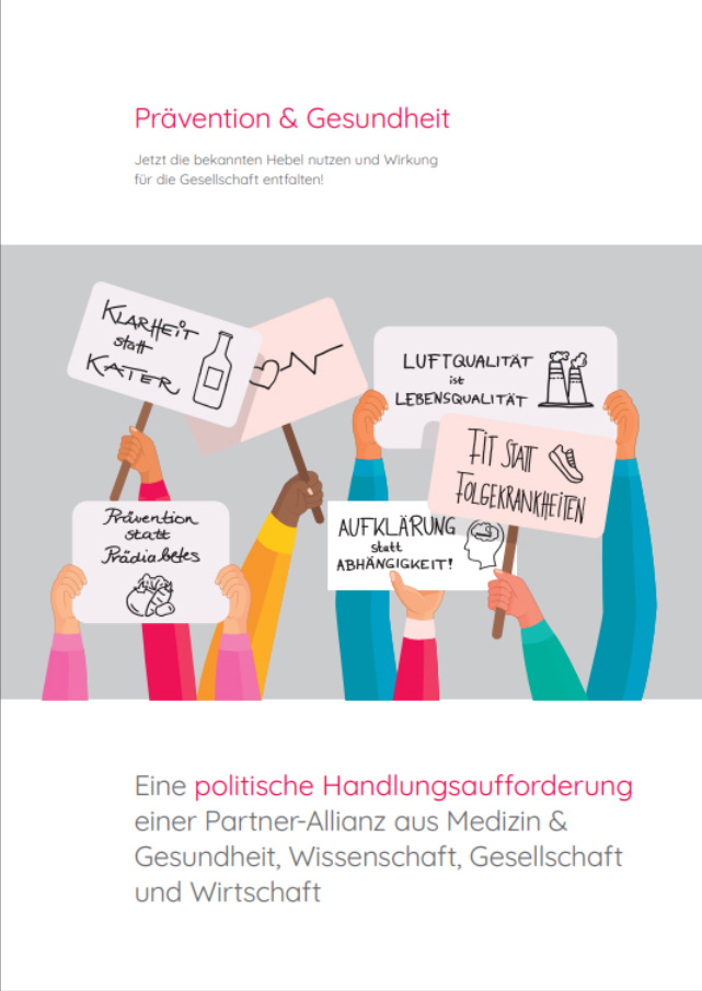 Titelseite Prävention und Gesundheit.