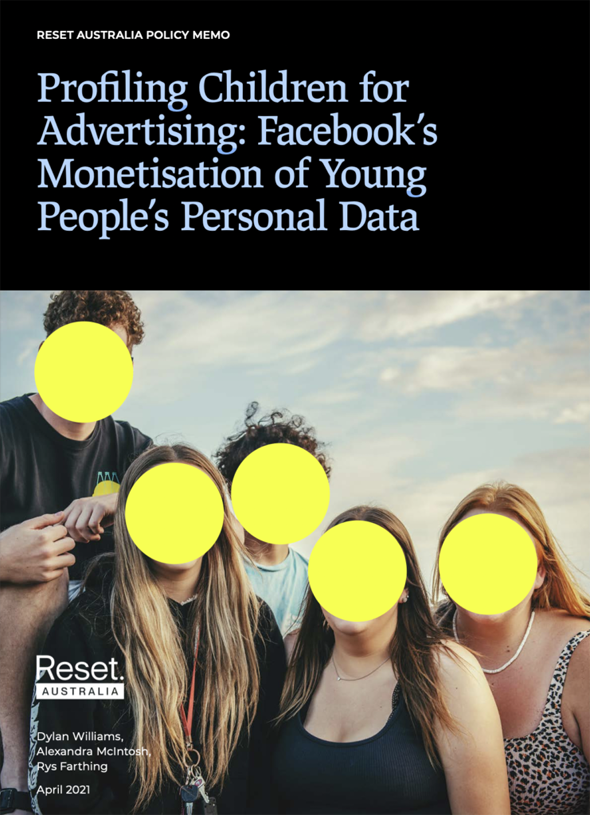 Titelbild "Profiling children for advertising"