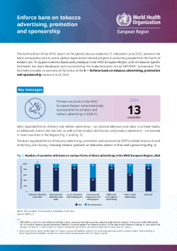 Enforcing bans on tobacco advertising, promotion and sponsorship in the WHO European Region in -1