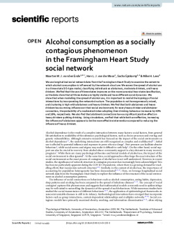 Alcohol-consumption-as-a-socially-contagious-phenomenon-in-the-Framingham-Heart-Study-social-network