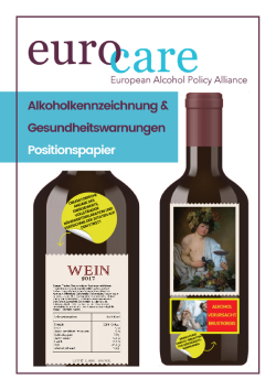 Eurocare-Alkoholkennzeichnung-Gesundheitswarnungen-Positionspaper_de_S01-16
