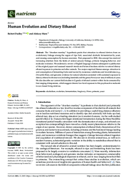 Human-Evolution-and-Dietary-Ethanol