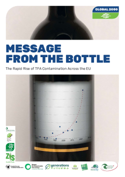 Message From the Bottle: The Rapid Rise of TFA Contamination Across th-0