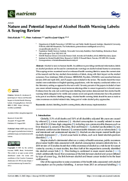 Nature-and-Potential-Impact-of-Alcohol-Health-Warning-Labels-A-Scoping-Review