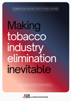 Making tobacco industry elimination inevit-1