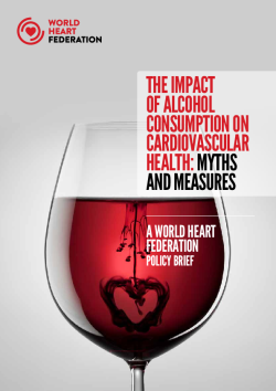 The Impact of Alcohol Consumption on Cardivascular Health: Myths and Meas-1