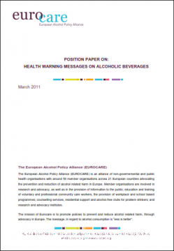 eurocare_position_paper_on_health_warnings_march_2011