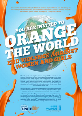 Orange the World - Poster 2015
