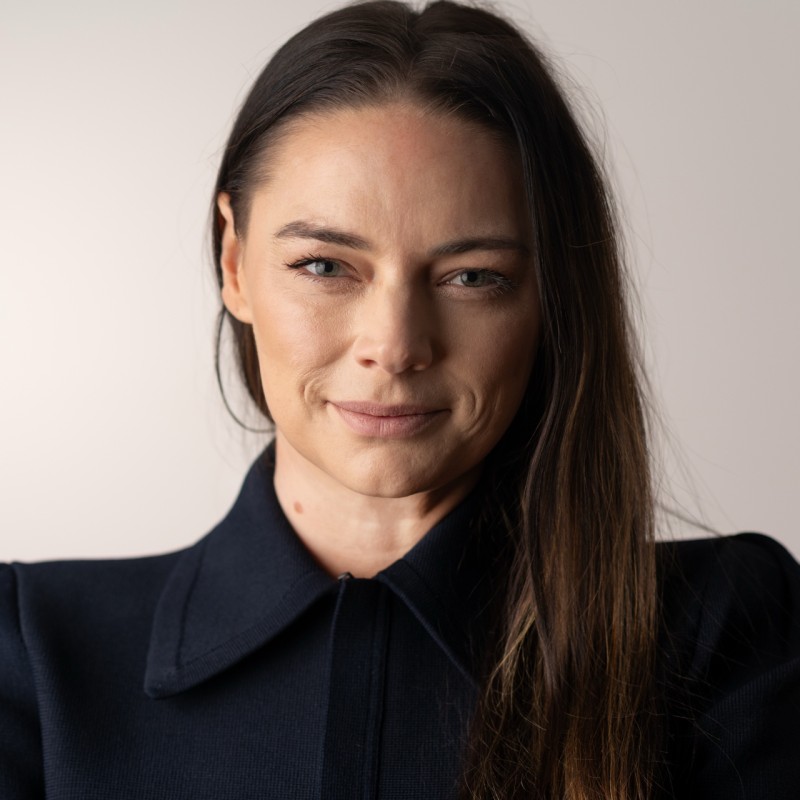 Porträt von Ayla Chorley.