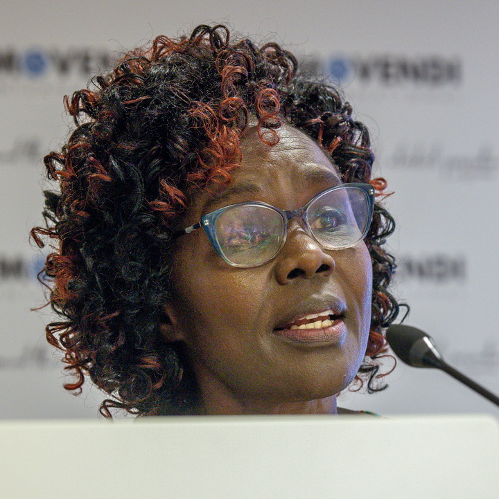 Porträt von Juliet Namukasa.