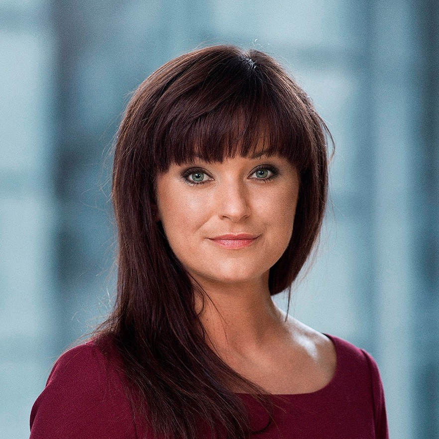 Porträt von Sophie Løhde, Ministerin für Inneres und Gesundheit, Dänemark.